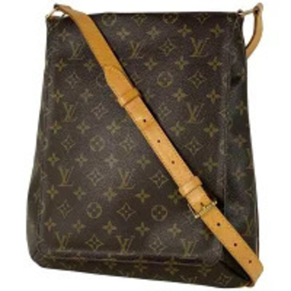 Louis Vuitton Musette Crossbody Shoulder Bag Monogram Brown